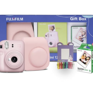 Fujifilm Instax Mini 12 Gift Box with 10 Shots- Pink